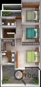 Casa en venta, modelo Bosque, fraccionamiento Kante; Villahermosa, Tabasco