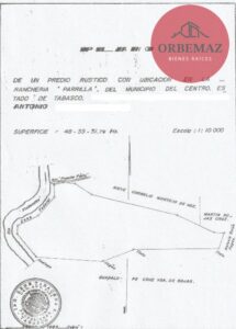 Terreno en venta, El Porvenir Parrilla; Centro, Tabasco