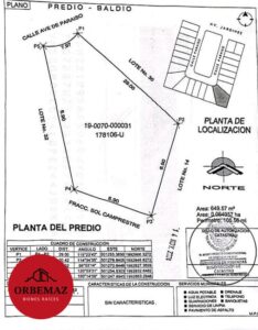 Terreno en Venta, Fraccionamiento Jardines de Mazaltepec, Ave de paraíso; Centro, Tabasco