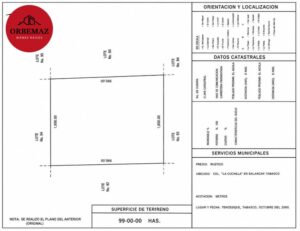 Rancho en venta, La Cuchilla; Balancán, Tabasco